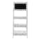 3-Tier White Washed Farmhouse Stand with Chalkboard